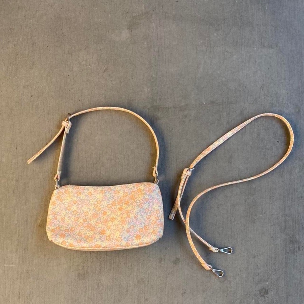 Floral shoulder / cross body bag by wild fable